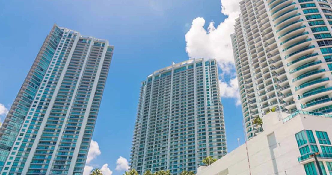 Wind by Neo: el edificio por fuera, en Miami.